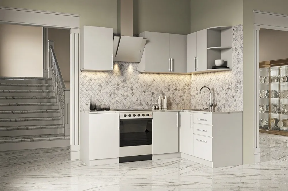 Кухонный гарнитур Мишель GKK1010 в Новосибирске. Бесплатная доставка, гарантия.