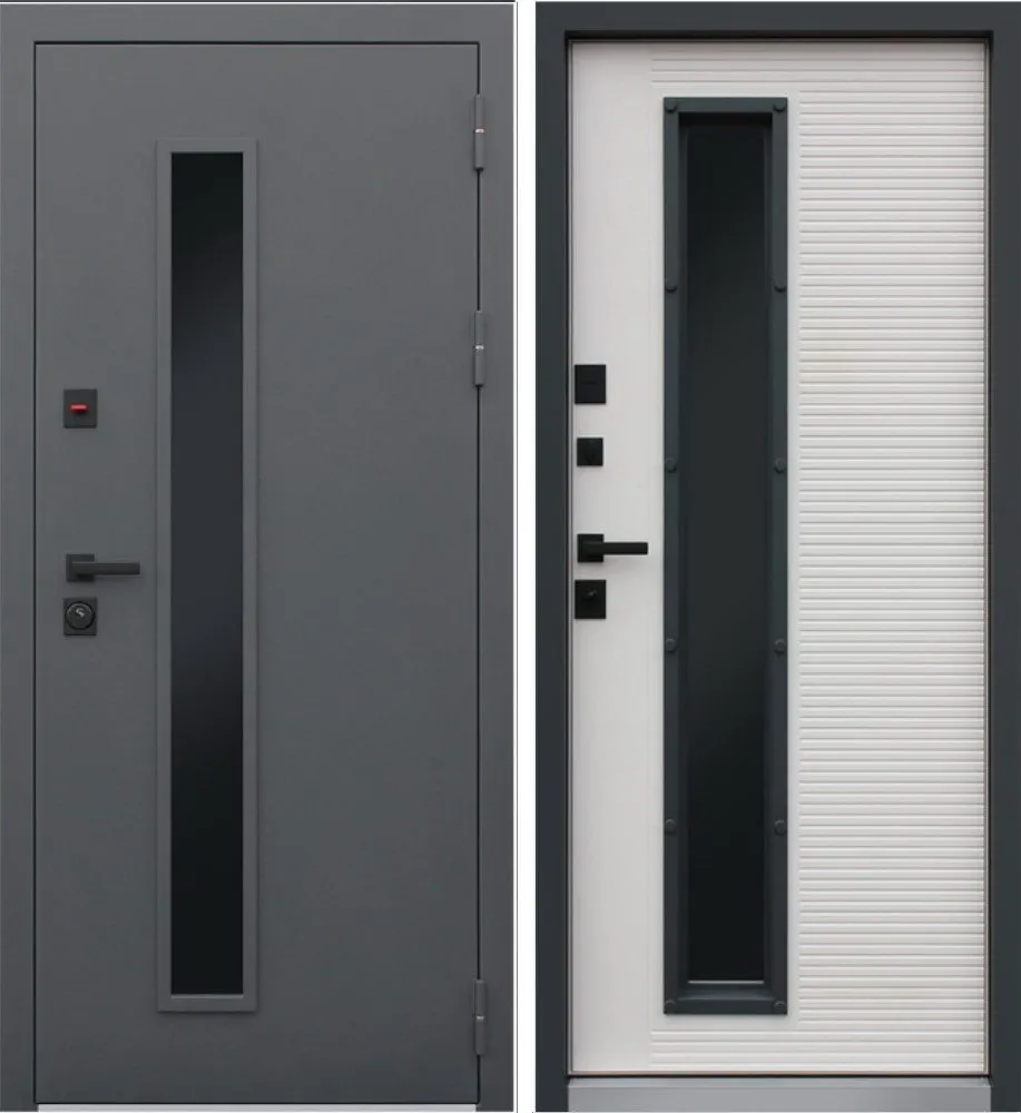 Фото Дверь Тренто с Окном Терморазрыв 3К DIS007261